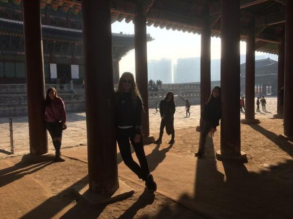 Students in Seoul, South Korea.