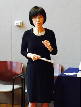 Professor Yu speaking.